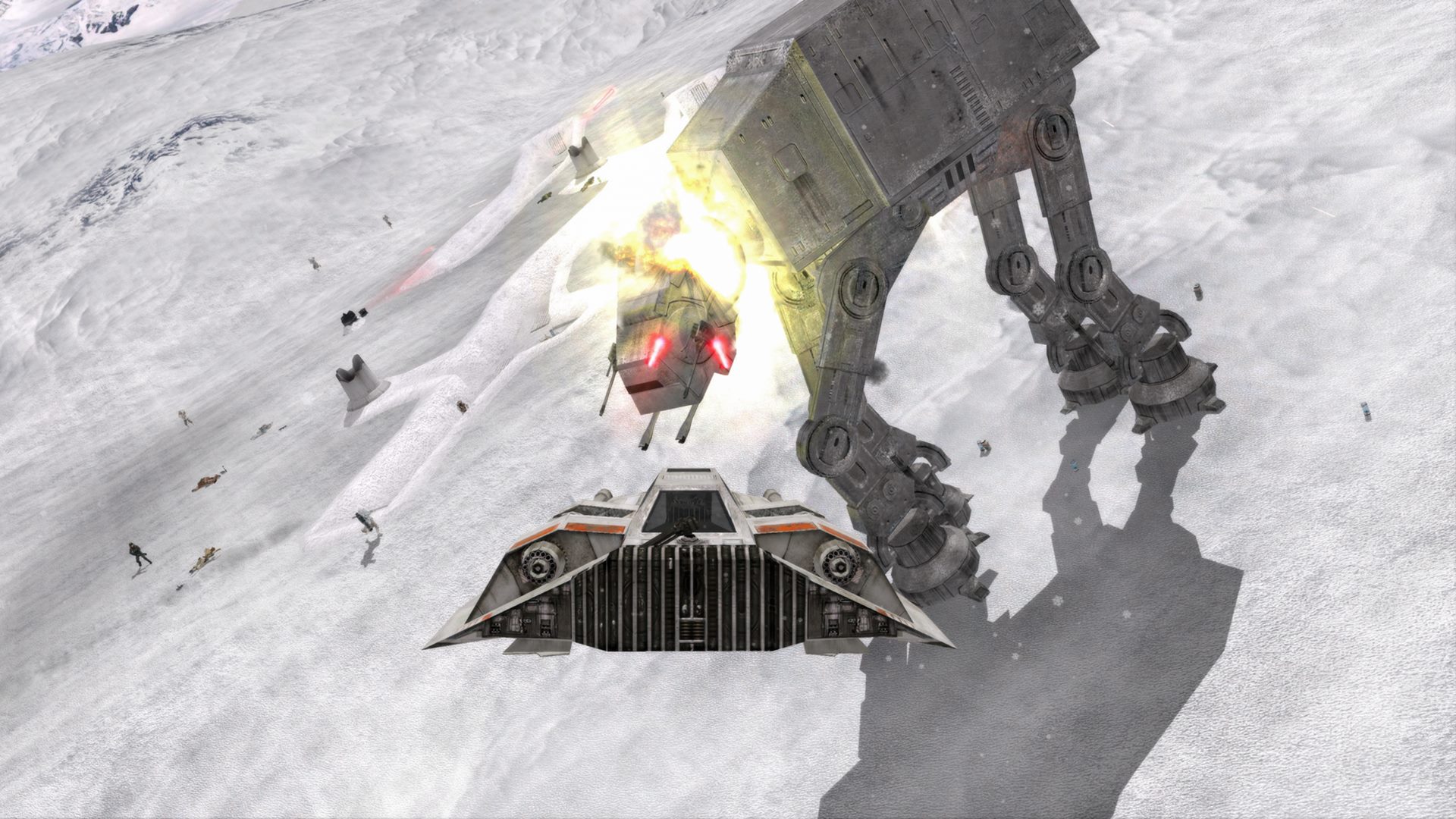 Captura de pantalla de la colección Star Wars Battlefront Classic