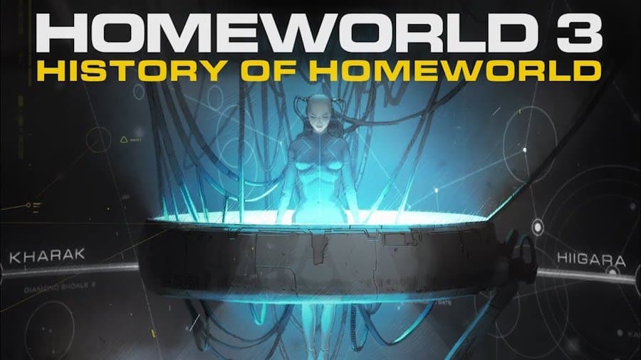 Rilasciato il trailer di Homeworld 3 "Storia di Homeworld".