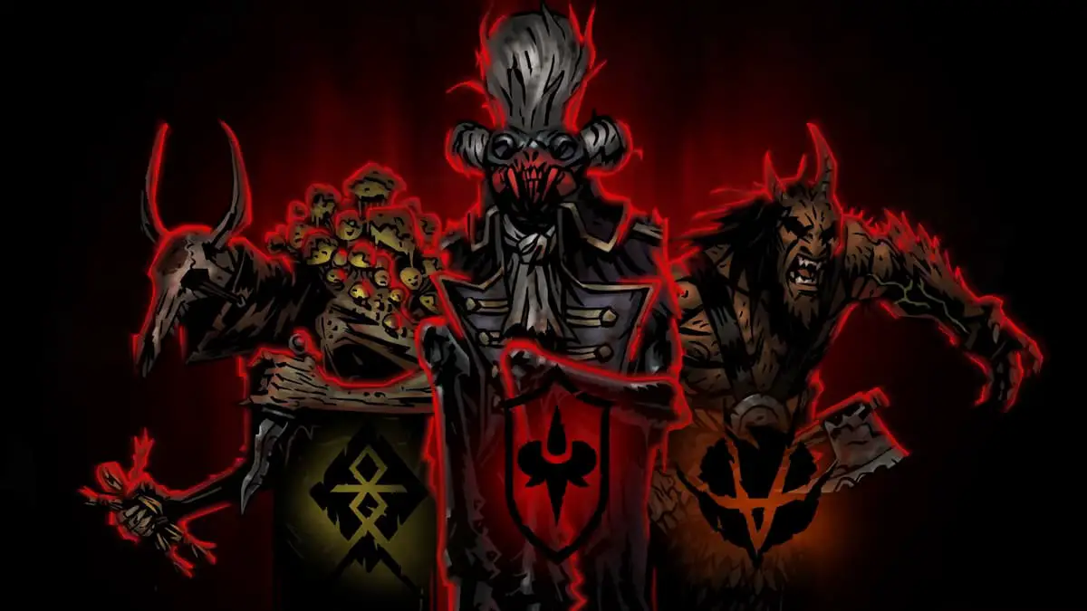 Darkest Dungeon 2 Kingdoms feindliche Fraktionen.