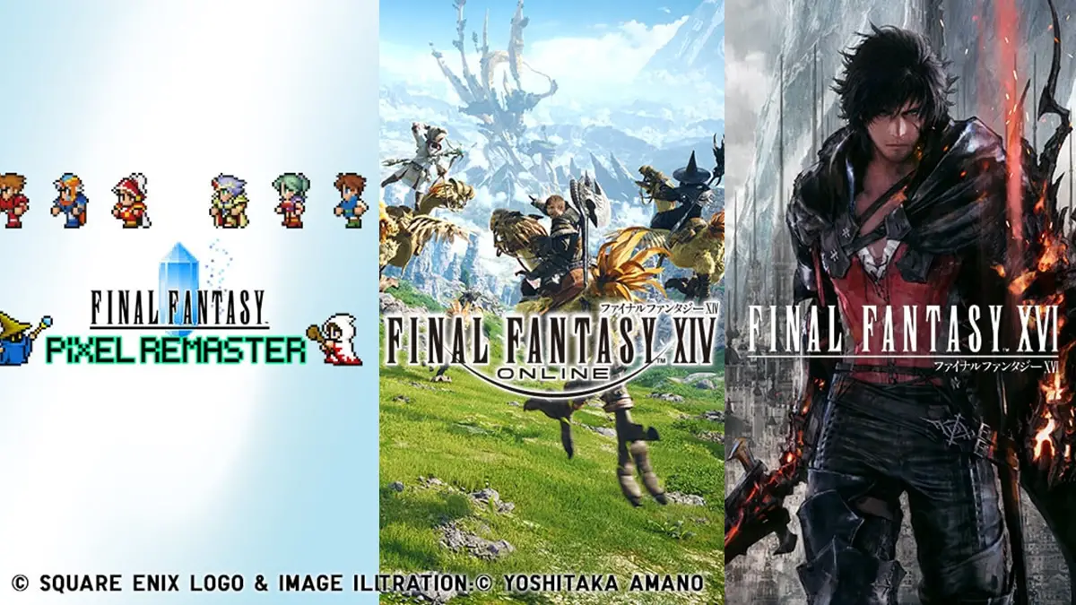 Final Fantasy Pixel Remaster, XIV, XVI rumbo a Uniqlo