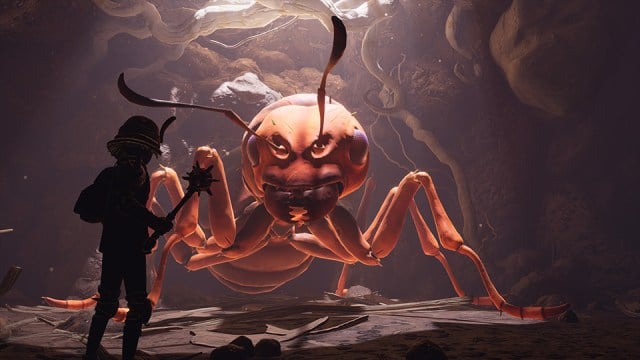 Tout dans la mise à jour Grounded 1.4, la reine des fourmis dans sa chambre souterraine