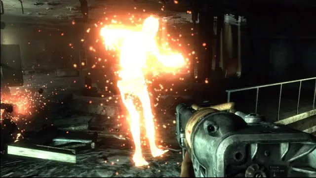 El hombre ardiente de Fallout 3