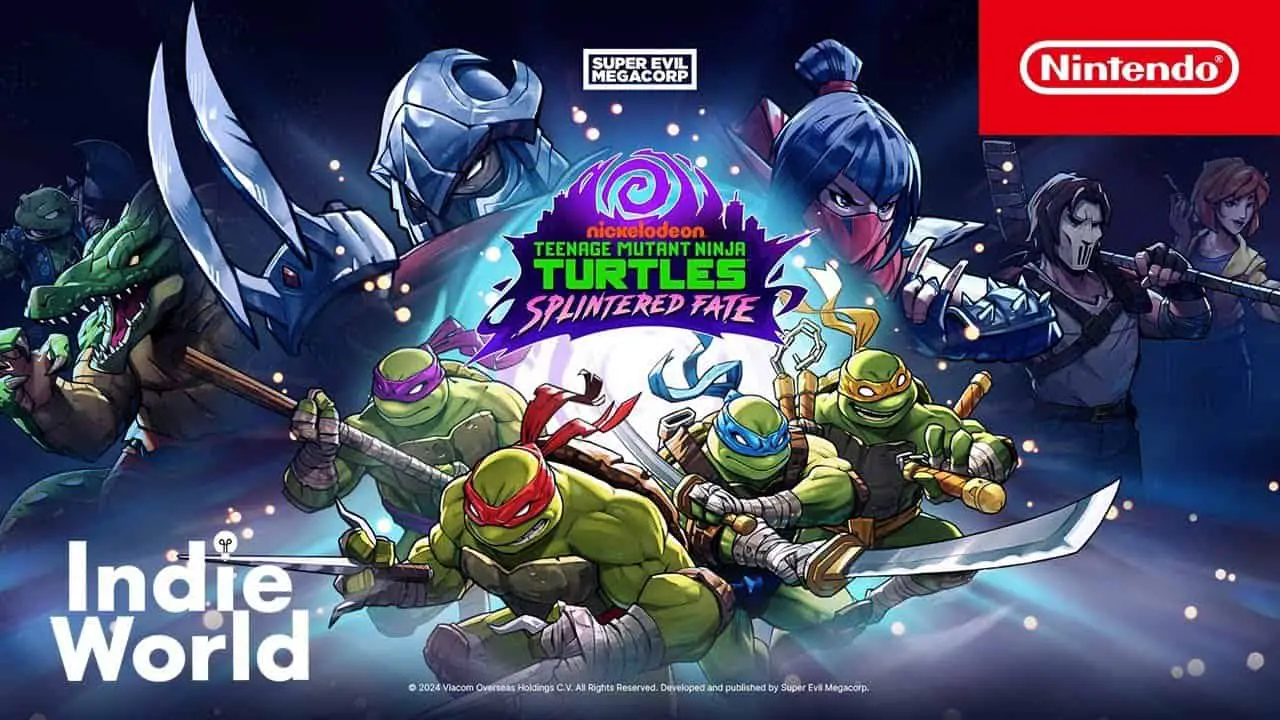 Teenage Mutant Ninja Turtles: Splintered Fate, un Roguelike inspirado en Hades, llegará a Nintendo Switch en julio