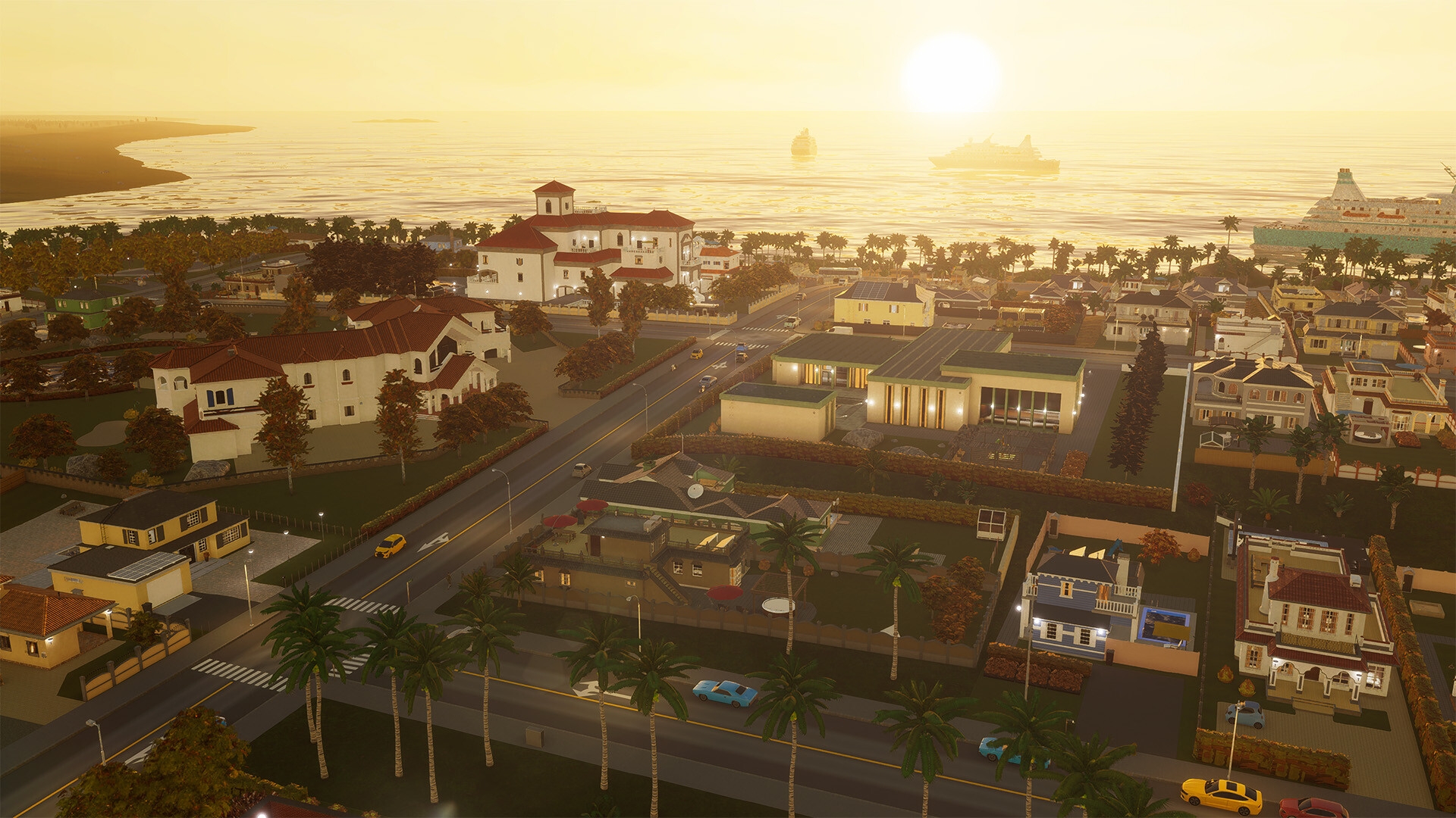 panoramata měst 2 plážové vlastnosti