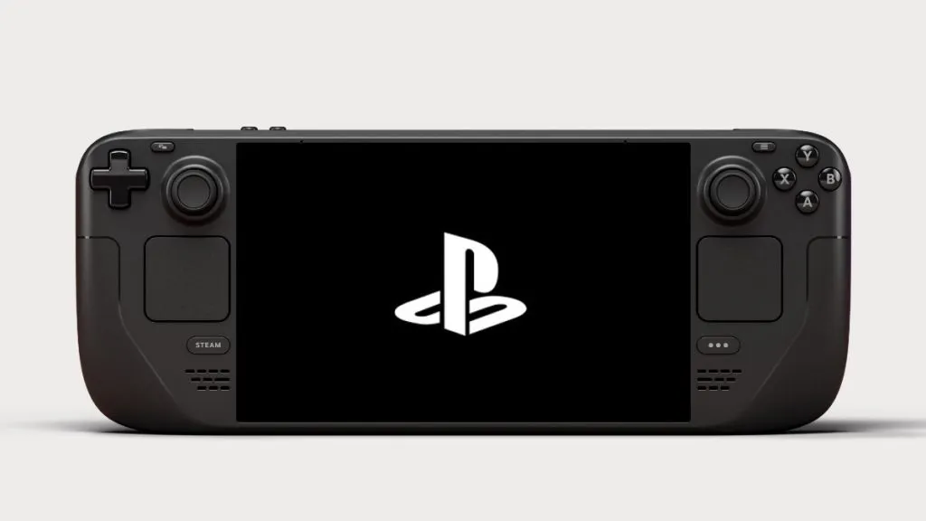Plataforma Steam con el logo de PlayStation