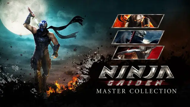 Propagační obal pro Ninja Gaiden Master Collection.