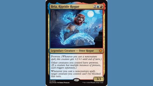 Bria Riptide Rogue Magic The Gathering Card Bloomburrow
