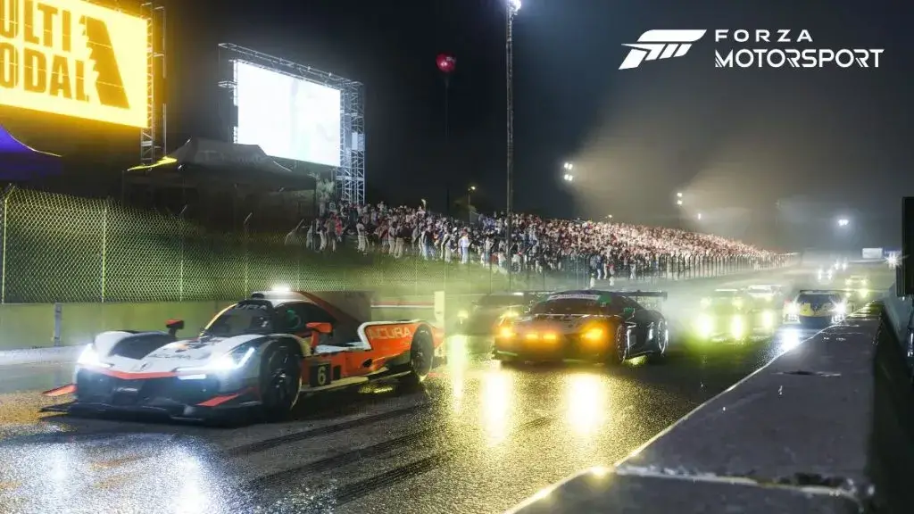 Gara notturna di Forza Motorsport