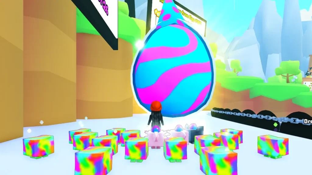 Holen Sie sich Hype-Eier im Pet Simulator 99