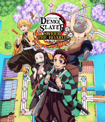 Demon Slayer Kimetsu No Yaiba Sweeps Visual Board Key englisches Cover