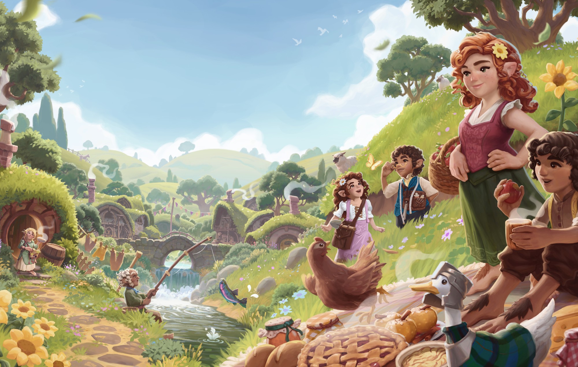 Mira el primer tráiler del juego amistoso de 'El Señor de los Anillos' 'Tales Of The Shire'