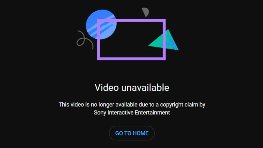 Sankce za porušení autorských práv na YouTube a Sony Interactive Entertainment