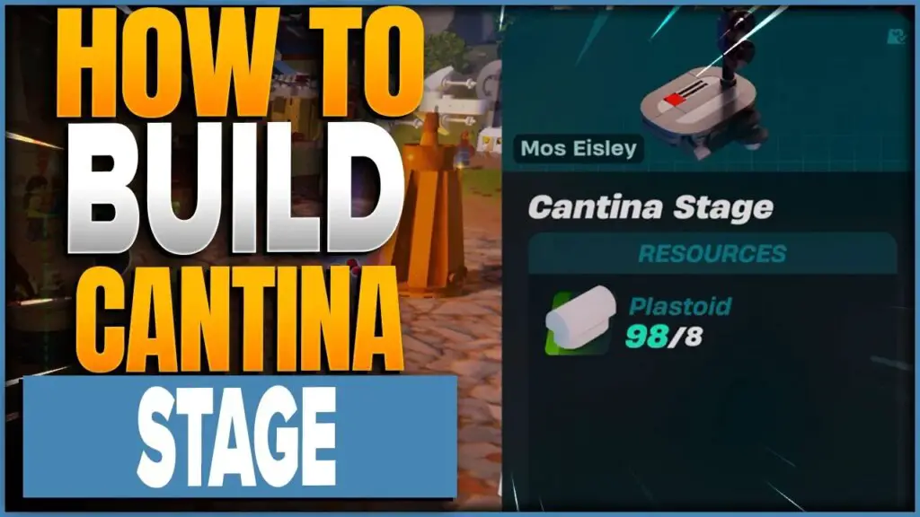 Jak vybudovat scénu Cantina v aktualizaci Star Wars LEGO Fortnite