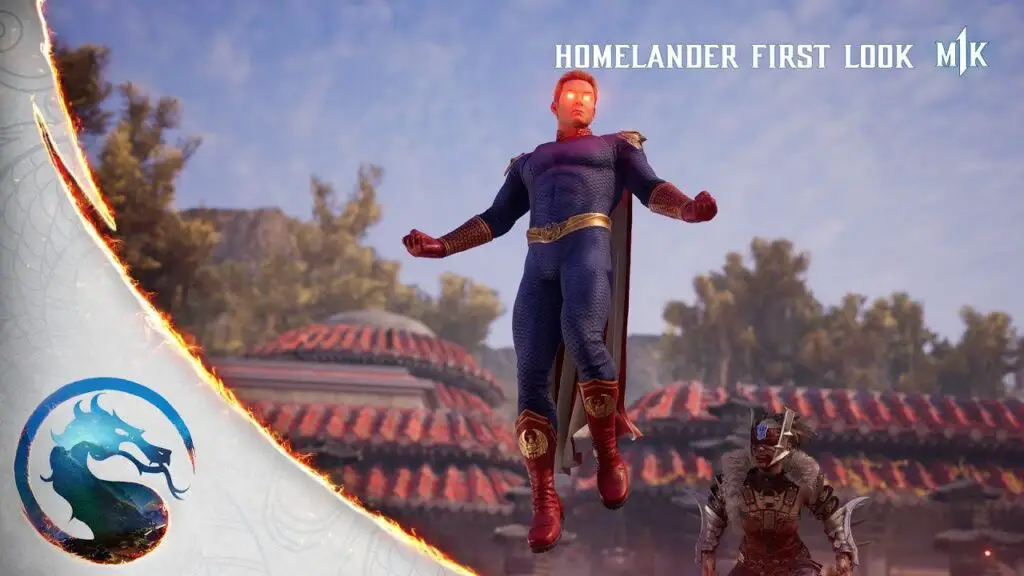 Vydán první náhled Mortal Kombat 1 Homelander