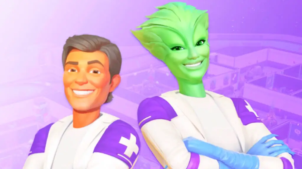 Stellaris trifft Two Point Hospital in einem neuen Science-Fiction-Spiel, das bald erscheint