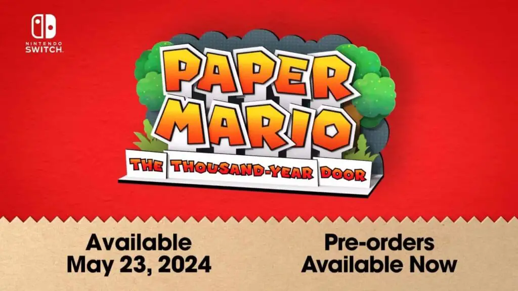 Paper Mario : Sortie de la bande-annonce de lancement de la porte millénaire