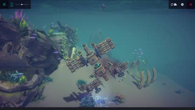 Le plus grand submersible à avoir jamais transporté un coffre au trésor avec un fusil-harpon dans Besiege