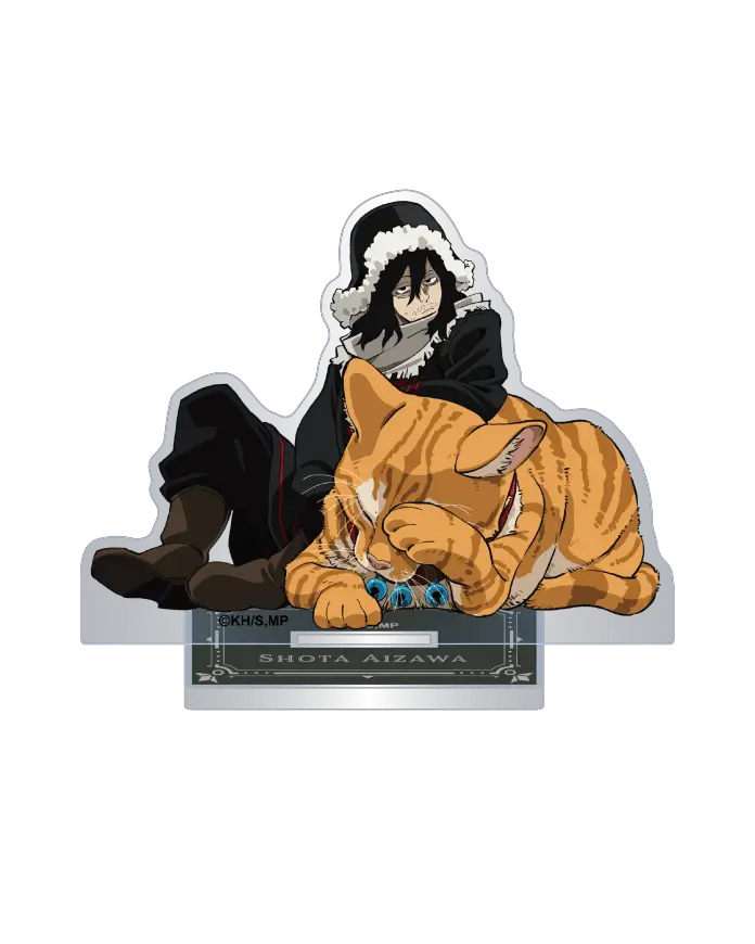 mon support acrylique hero academia aizawa