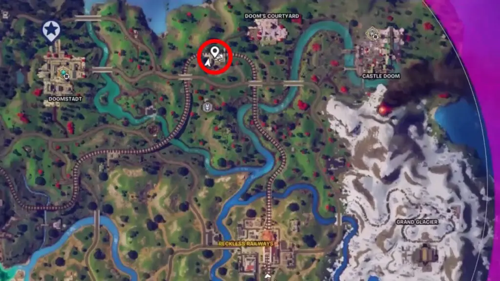 Jeu de fléchettes de War Machine | Fortnite : Guide des quêtes trouvées du Stark Super Fan Club