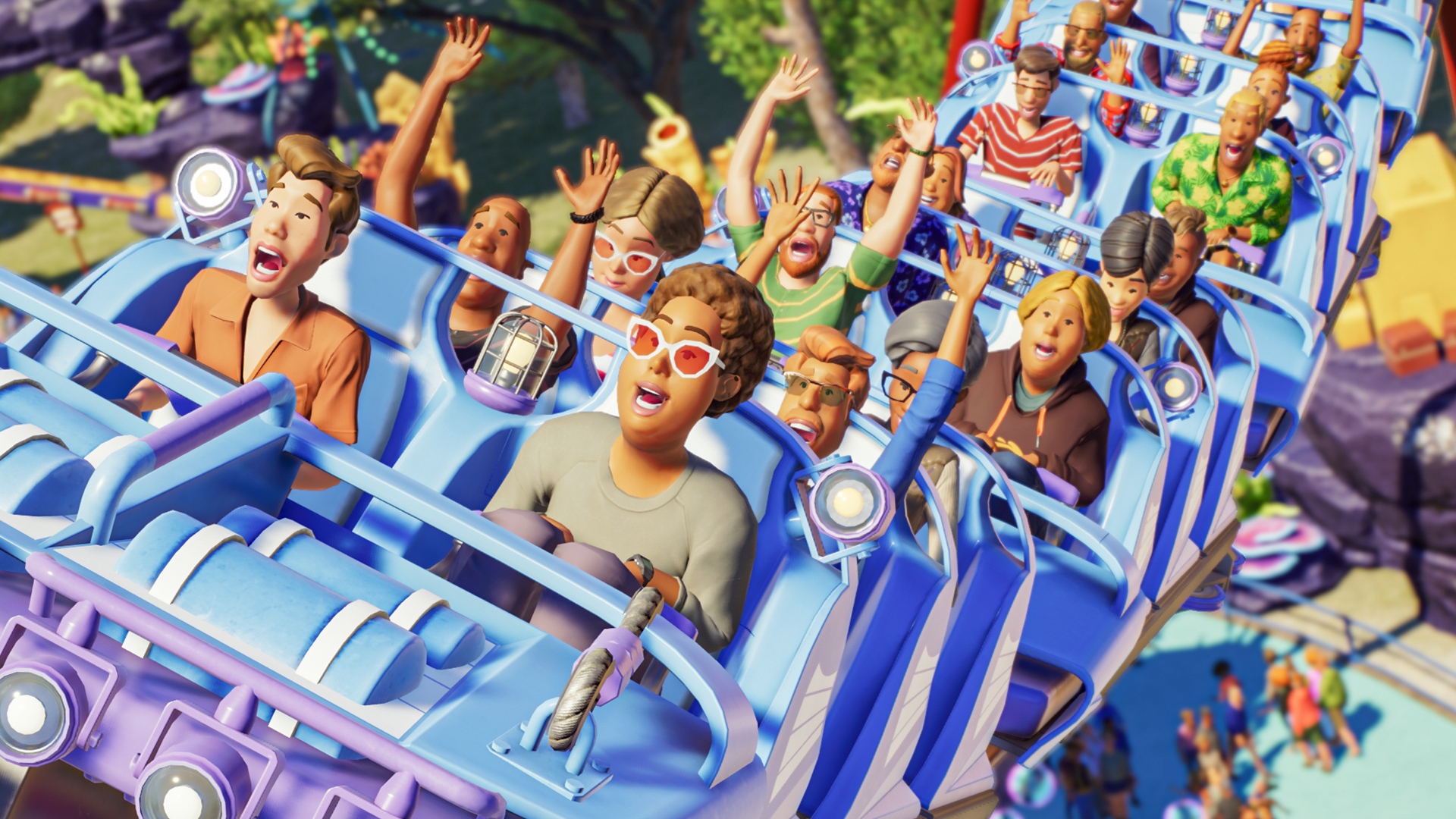 Planet Coaster 2 ressemble au mélange ultime de conception de jeu de stratégie