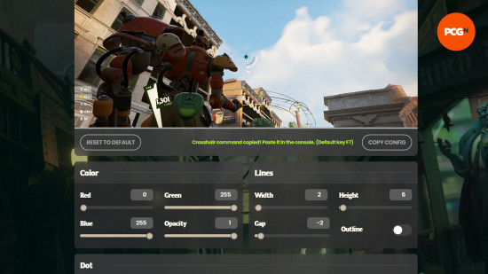 Nejlepší Deadlock Reticle Generator: Generátor UI