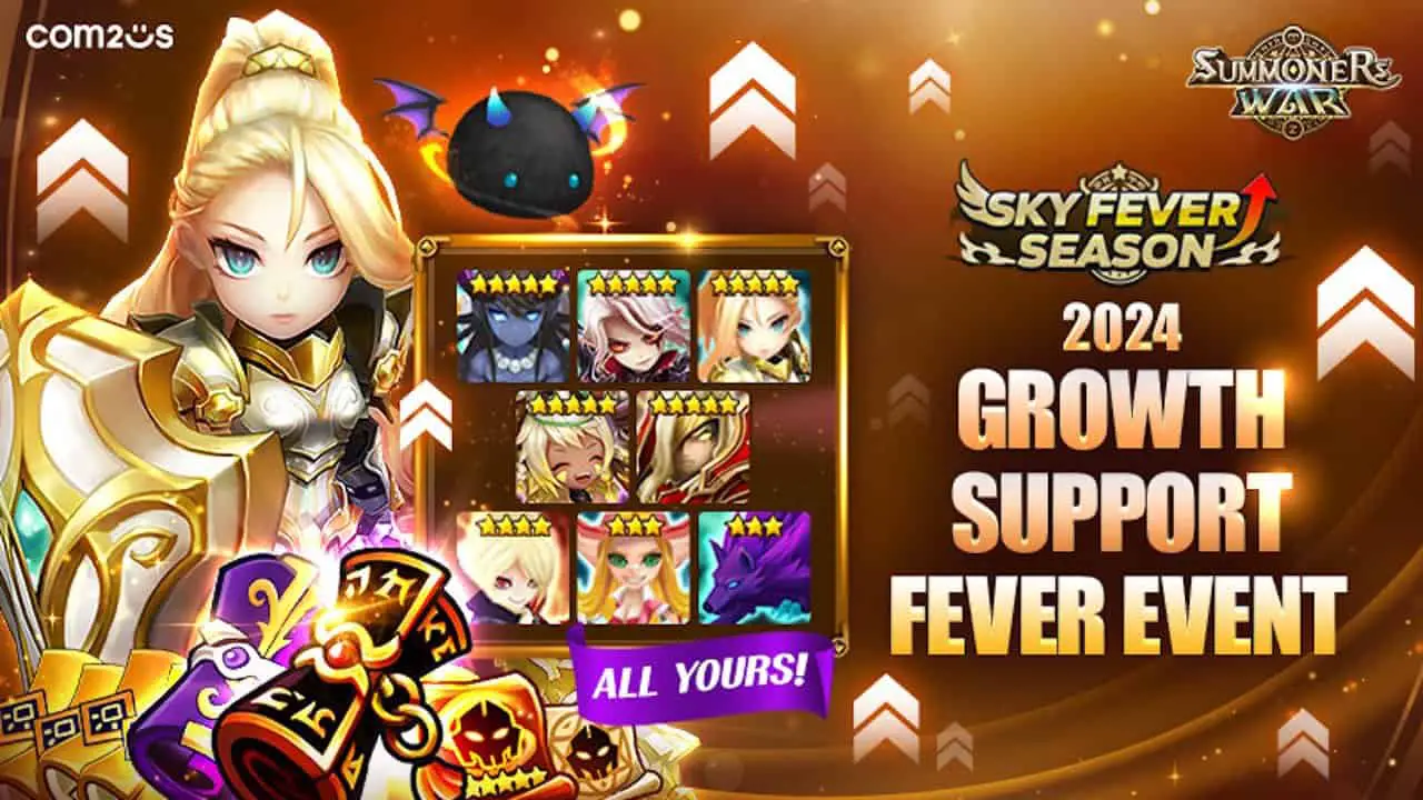 L'événement Sky Fever revient dans Summoners War: Sky Arena