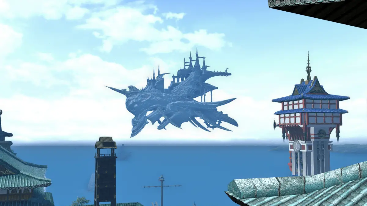 La Prima Vista durante la historia de la incursión de la Alianza Regresa a Ivalice en Final Fantasy XIV