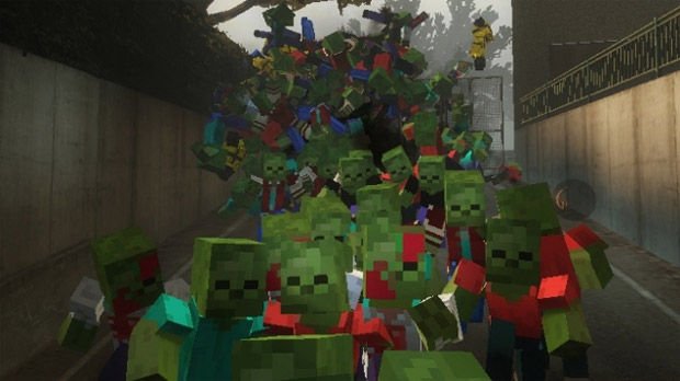 Left 4 Dead mod Commun infecté: Deathcraft Zombies