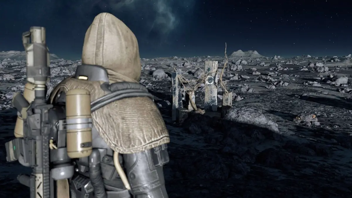 Starfield: une curieuse anomalie de la gravité trouvée sur une lune abandonnée.