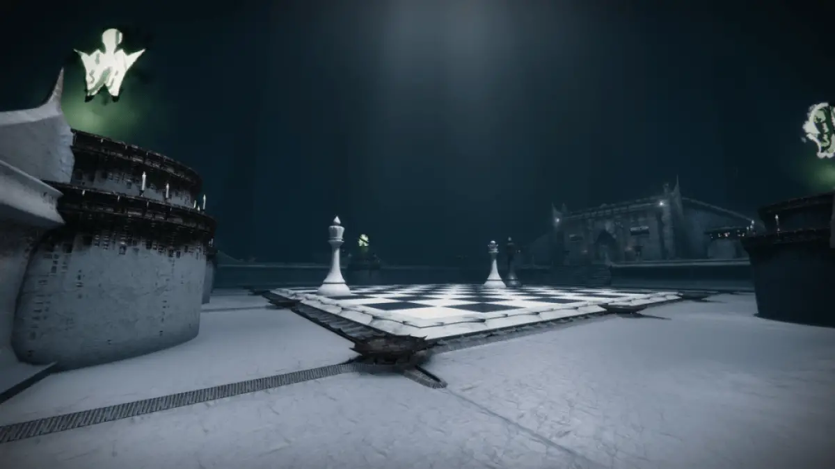 Board d'échecs géant Destiny 2.