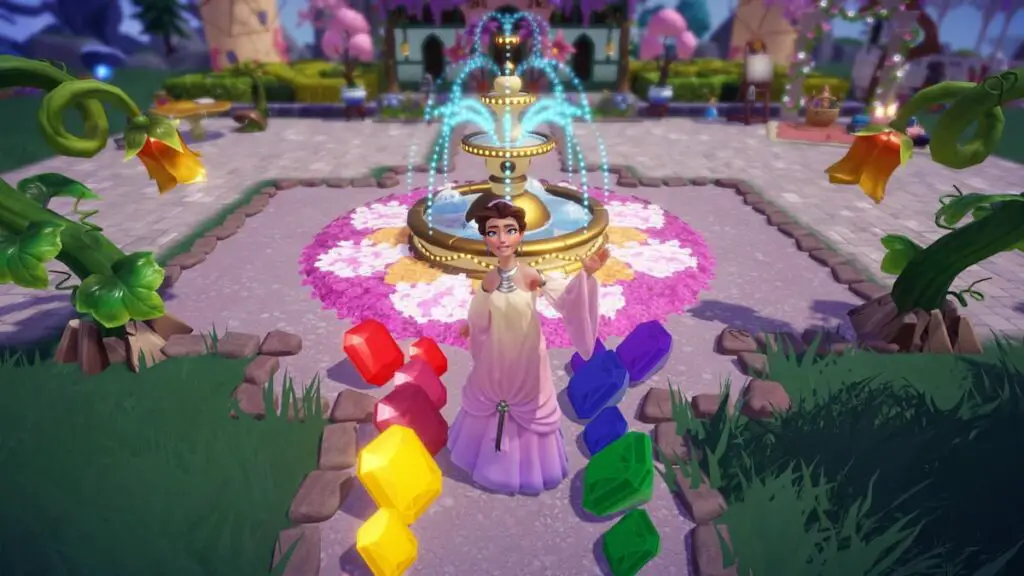 Cómo extraer gemas cuadradas en Disney Dreamlight Valley