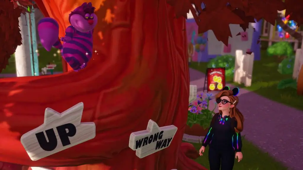 Alle Cheshire Cat Schnitzeljagd-Artikel Empteaux in Disney Dreamlight Valley